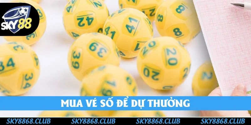 Mua vé xổ số miền Bắc dự thưởng SKY88